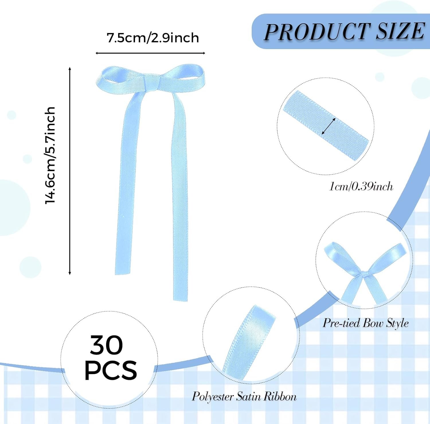 Wholesale 30 Pack Light Blue Ribbon Bows Cake Toppers for Coquette Themed Cupcakes Baby Showers Birthdays Weddings Bachelorette Parties Supplier Wholesale 30 Pack Light Blue Ribbon Bows Cake Toppers for Coquette Themed Cupcakes Baby Showers Birthdays Weddings Bachelorette Parties Supplier