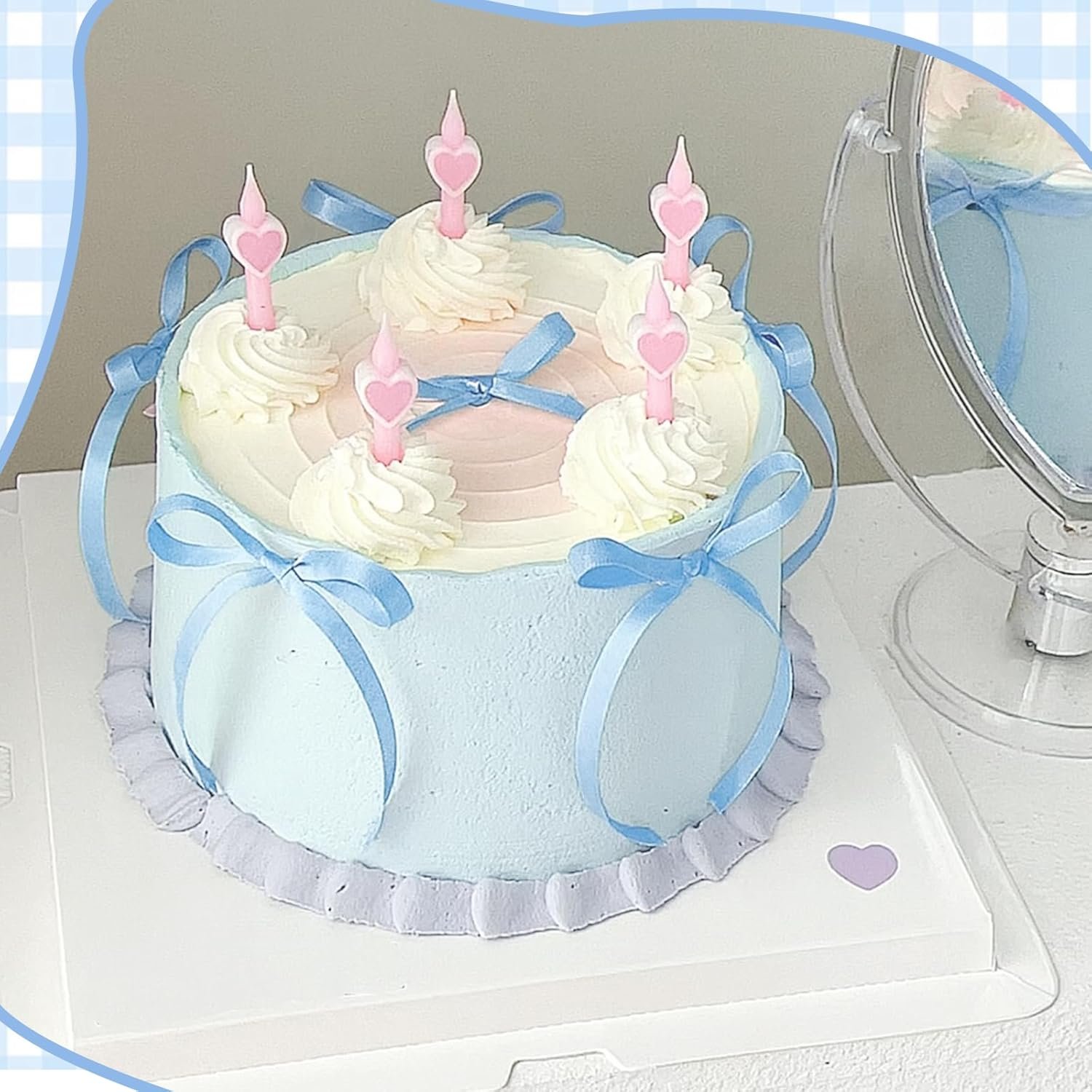 Wholesale 30 Pack Light Blue Ribbon Bows Cake Toppers for Coquette Themed Cupcakes Baby Showers Birthdays Weddings Bachelorette Parties Supplier Wholesale 30 Pack Light Blue Ribbon Bows Cake Toppers for Coquette Themed Cupcakes Baby Showers Birthdays Weddings Bachelorette Parties Supplier