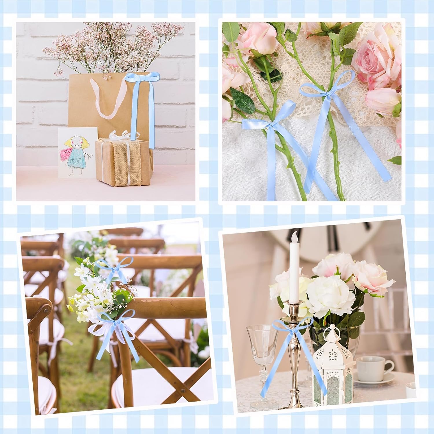 Wholesale 30 Pack Light Blue Ribbon Bows Cake Toppers for Coquette Themed Cupcakes Baby Showers Birthdays Weddings Bachelorette Parties Supplier Wholesale 30 Pack Light Blue Ribbon Bows Cake Toppers for Coquette Themed Cupcakes Baby Showers Birthdays Weddings Bachelorette Parties Supplier