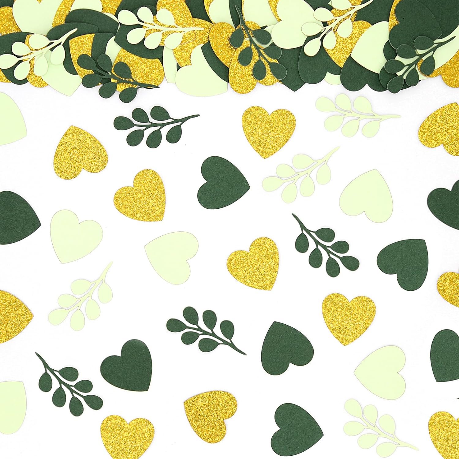 Wholesale 200PC Sage Green Heart Confetti Greenery Eucalyptus Leaves Table Scatter for Weddings Baby Showers Engagements Birthdays Bachelorette Parties Bridal Showers Supplier Wholesale 200PC Sage Green Heart Confetti Greenery Eucalyptus Leaves Table Scatter for Weddings Baby Showers Engagements Birthdays Bachelorette Parties Bridal Showers Supplier